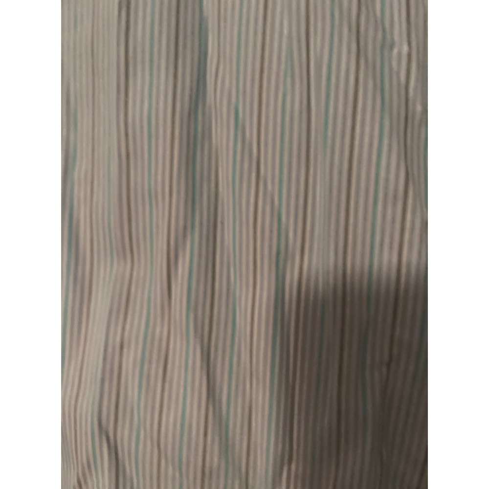 LACOSTE Mens 46 Modern Fit Striped Button Down Long Sleeve Dress Shirt *NOTE - Picture 4 of 8